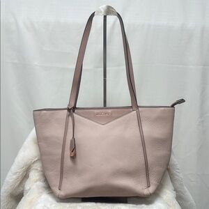Michael Kors Whitney large leather  Pink Tote Bag with Elegant Design